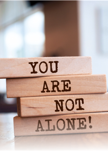 You are not alone